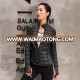 New Chic OEM Activewear Fitness Jacket Thumb-Up Design Yoga Top Sweat-Wicking Women Running Jacket With Ruffle Hem